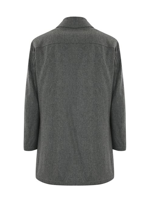 Morning Coat in flanella di lana Grigio FAY | NAM62490160 WGZB605